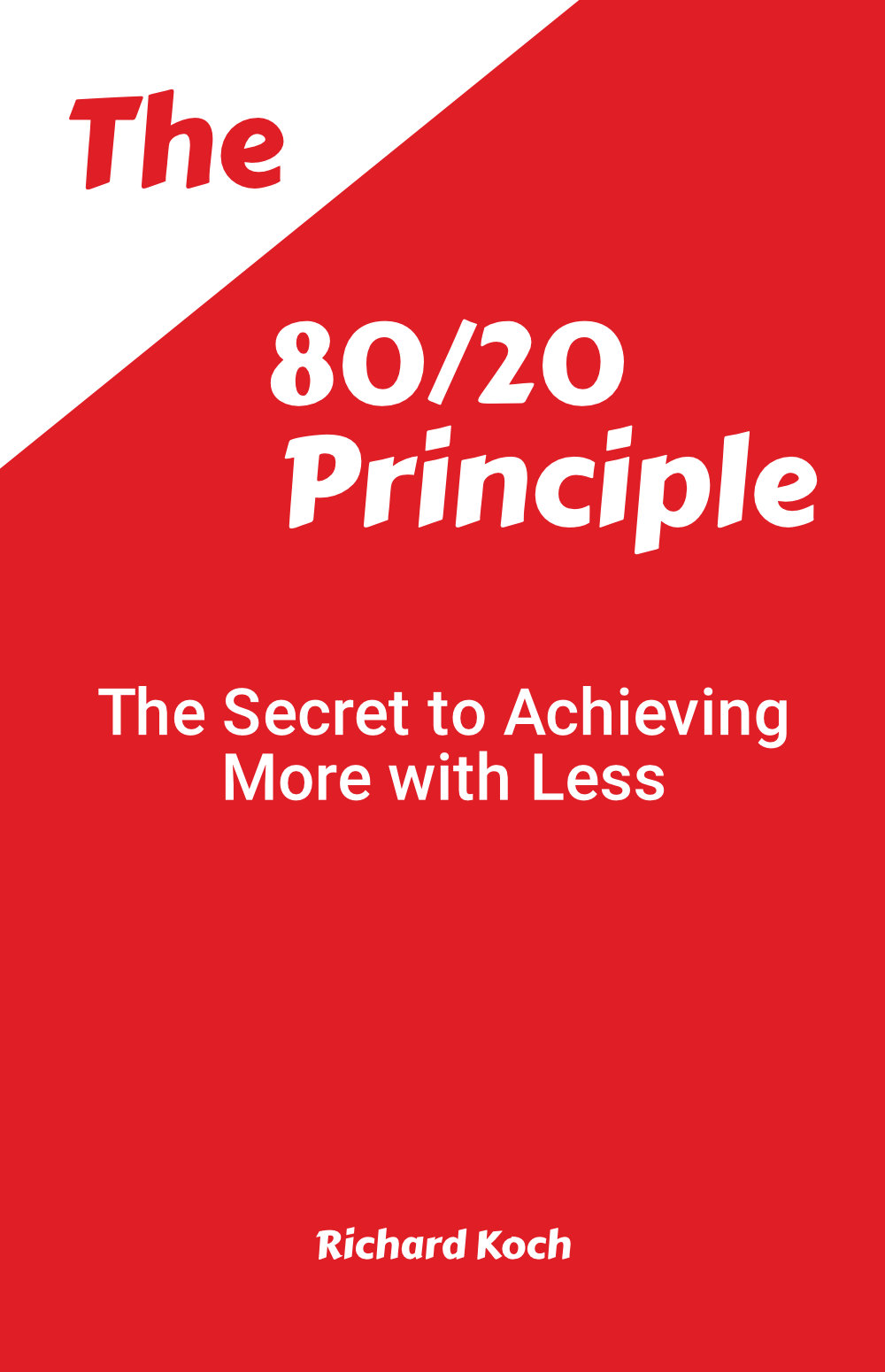 The 80-20 principle